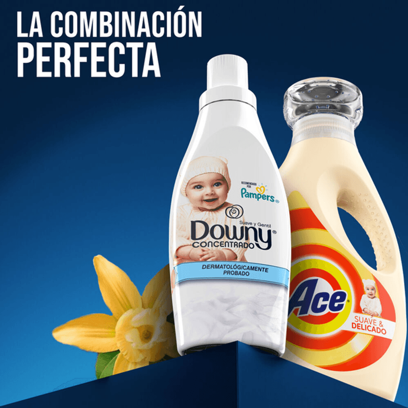 Suavizante de telas Downy Suave y gentil para ropa de bebé 2.8 l