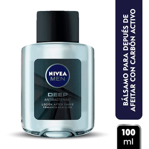 NIVEA MEN After Shave Loción Después De Afeitar Deep 100 ml 1 pz