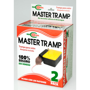 Trampa Para Ratón Insecontrol Master Tramp 2 Pz