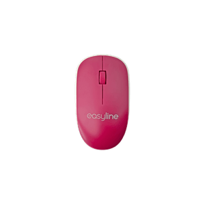 Mouse Inalámbrico El-995135 1000 Dpi Magenta 1 Pz