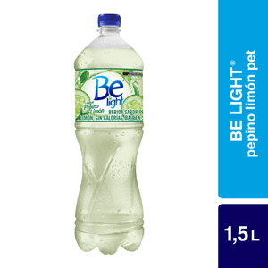 Be Light Agua Saborizada Sabor Pepino Y Limón 1.5 L