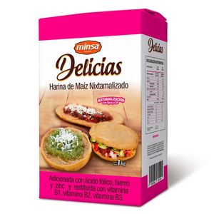 Minsa Harina de Maiz Delicias 1 kg