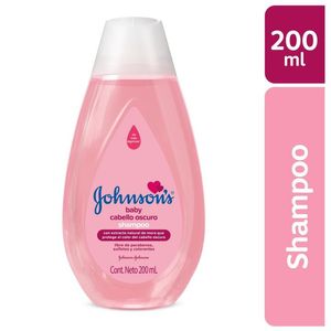 JOHNSON'S Shampoo para bebé cabello oscuro 200 ml