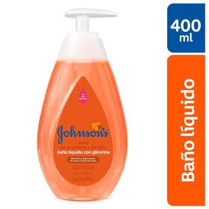 JOHNSON'S Jabón líquido para bebé de la cabeza a los pies 400 ml