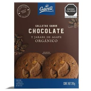 Galleta Sabor Chocolate Y Jarabe de Agave 210 Gr