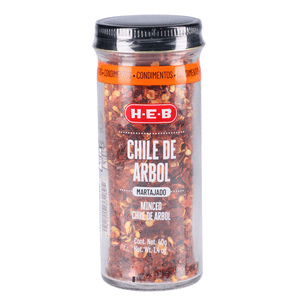 HEB Chile de Arbol Frasco 40 g