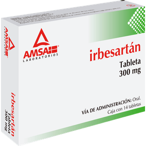 Irbesartan 300mg C14 Tab 14 Pz