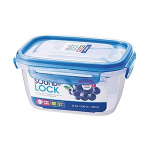 Soundlock Rectangular Pp Container 850ml 1 Pz