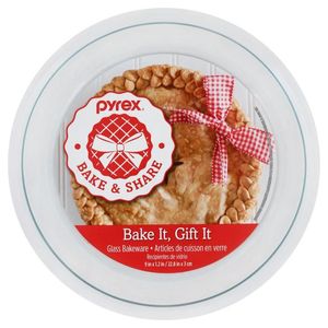 Pyrex Refractario Para Pay Bake It Gift Vidrio 22.8x3 cm 1 Pz