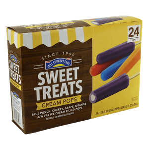 HCF Paletas Sweet Treats Cream Pops 24 pz Paletas Sweet Treats Cream Pops 24 Pz