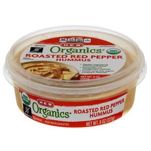 HEB Hummus Pimiento Rojo Orgánico 227 g