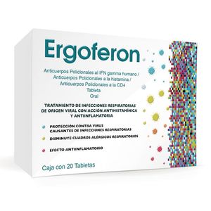 Ergoferon 20 Tab Anticuerpos Policlonales 20 Un