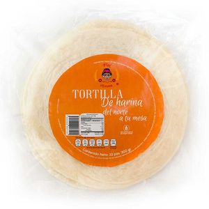 Tortilla de Harina de Trigo Vegana 280 g