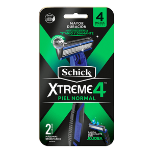 Rastrillo Desechable Xtreme 4 2 Pz