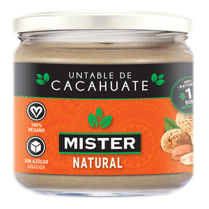 Mister Gourmet Crema de Cacahuate Natural 320 g