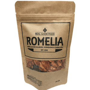 Semillas de Calabaza Horneadas & Carne Seca 100 Gr