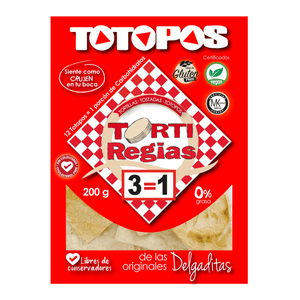 Delgaditas Totopos de Maíz 200 g