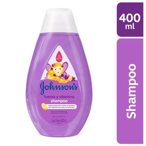 JOHNSON'S Shampoo infantil fuerza y vitamina 400 ml