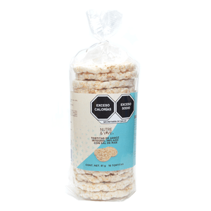 Tortitas de Arroz Integral C/ Sal de Ma 81 Gr