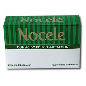 Nocele Sup. Alim 30 Caps Metafolin,Ac. Folico 30 Pz