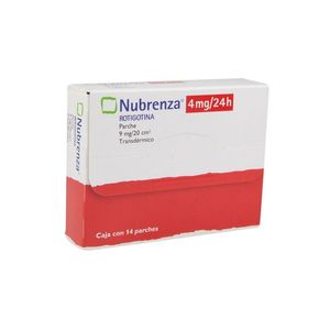 Nubrenza 4 Mg/24 Hr 14 Parches Rotigotina (E) 14 Pz