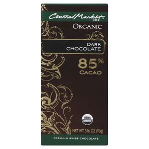 Central Market Chocolate Oscuro 85% 90 g