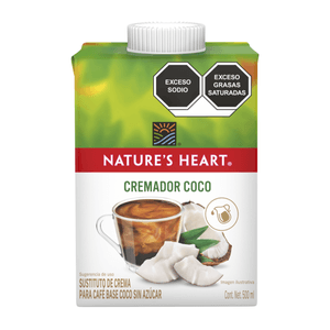 Cremador Líquido Nature's Heart Base Coco Sin Azúcar 500 ml