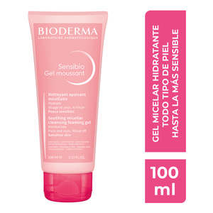 Gel Micelar Limpiador Facial Sensibio Gel Moussant 100 Ml