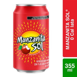 Refresco Sabor Manzana 355 Ml