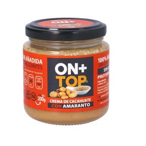 On Top Crema de Cacahuate con Amaranto 200 g