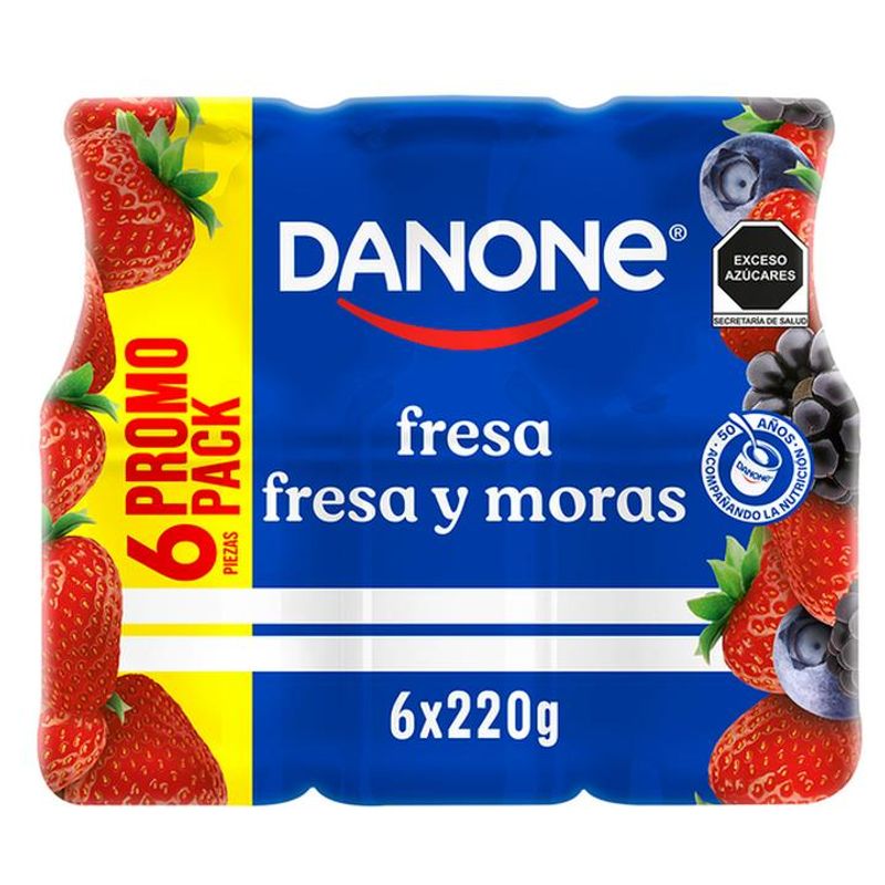 Yoghurt bebible Danone fresa 220 g