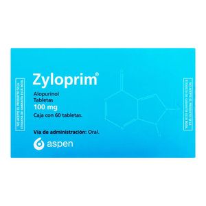 Zyloprim 100 Mg Tab 60 Alopurinol 60 Pz