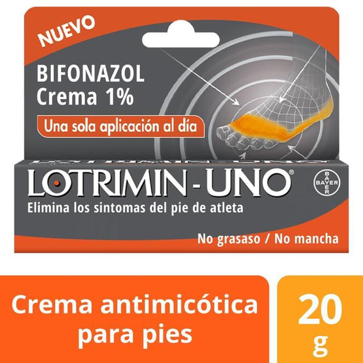 Bayer LotriminUno Crema Pie De Atleta 20 g Mi Tienda del Ahorro