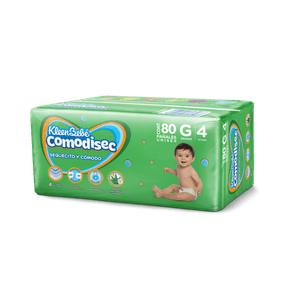 Pañales Comodisec Gde 80 Pz