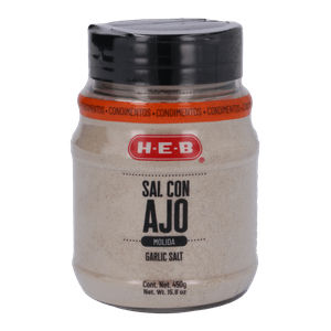 HEB Sal con Ajo Molido 450 g