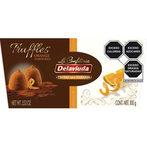 Truffas de Cocoa C/Naranja 1 Pz