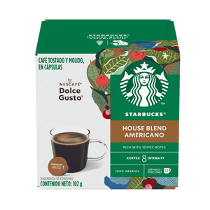 Café Starbucks by Nescafé Dolce Gusto House Blend 102 g