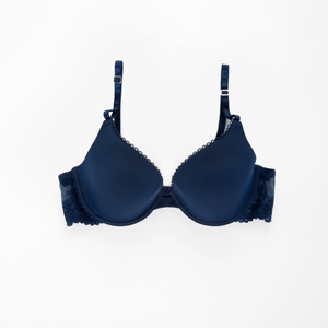 Brassiere Espalda Encaje Navy 34c M.7821 1 Kg