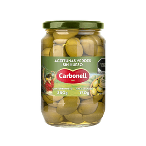 Carbonell Aceitunas Verdes Sin Hueso 350 g