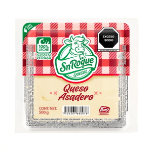 San Roque Queso Asadero Barra 500 g