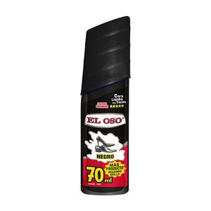 El Oso Cera Liquida Para Calzado Negro 70 ml