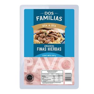 Arrachera de Pavo Finas Hierbas 500 Gr