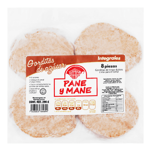 Gorditas Azúcar Integrales Pane Y Mane 290 Gr