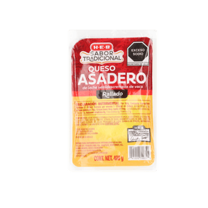 HEB Sabor Tradicional Queso Asadero Rallado 400 g