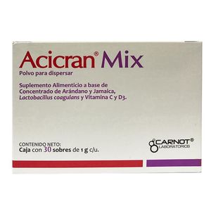 Acicran Mix Sobres 30x1g 1 Pz