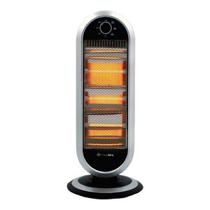 Calefactor Travel Aire Cuarzo TAE1200Q Red eléctrica Plateado Y Negro 1 Pz