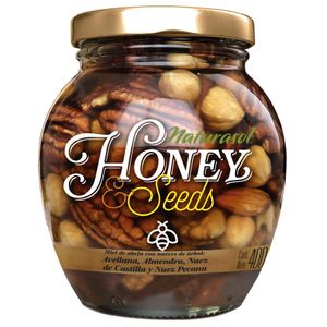 Naturasol Miel de Abeja Honey & Seeds 400 g