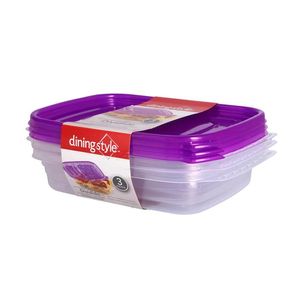 Contenedor Para Alimentos Dividido 1 Pz