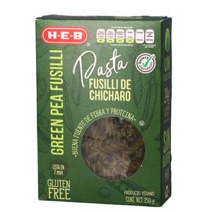 HEB Pasta Fusilli de Chícharo 250 g