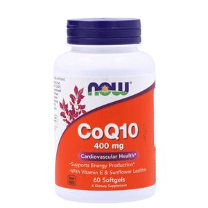 Suplemento Alimenticio en Cápsulas Coq10 400 Mg 60 Pz